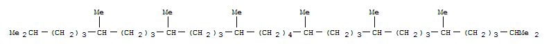Structure of LYCOPANE