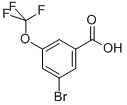 Structure of 3-BROMO-5-(TRIFLUOROMETHOXY)BENZOIC ACID,99.8%