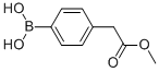 Structure of (4-METHOXYCARBONYLMETHYLPHENYL)BORONIC ACID