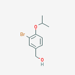 Structure of (3-bromo-4-isopropoxyphenyl)methanol