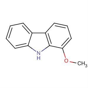 Structure of 9H-Carbazole, 1-methoxy-