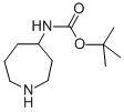 Structure of tert-butyl (azepan-4-yl)carbamate