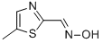 Structure of 2-Thiazolecarboxaldehyde,  5-methyl-,  oxime