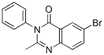 6-Bromo-2-methyl-3-phenylquinazolin-4(3H)-one结构式
