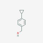 Structure of (4-CYCLOPROPYLPHENYL)METHANOL