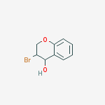 3-bromo-4-chromanol结构式