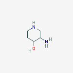 Structure of 3-aminopiperidin-4-ol