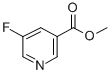 Structure of METHYL 5-FLUOROPYRIDINE-3-CARBOXYLATE