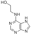 2-(1H-purin-6-ylamino)ethanol结构式