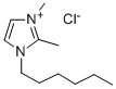 Structure of 1-HEXYL-2,3-DIMETHYLIMIDAZOLIUM CHLORIDE