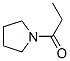 1-(1-Oxopropyl)pyrrolidine结构式