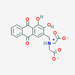 Structure of ALIZARIN COMPLEXONE DIHYDRATE, INDICATOR GRADE, PURE