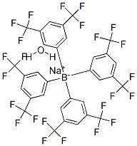 Borate(1-), tetrakis[3,5-bis(trifluoroMethyl)phenyl]-, sodiuM, hydrate (9CI)结构式