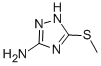 Structure of 3-AMINO-5-METHYLTHIO-1H-1,2,4-TRIAZOLE