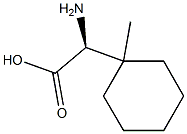 Structure of (alphaS)-alpha-Amino-1-methylcyclohexaneacetic acid