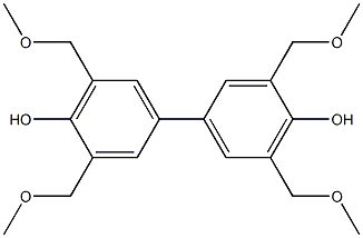 Structure of 3,3',5,5'-Tetrakis(MethoxyMethyl)-[1,1'-biphenyl]-4,4'-diol