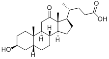 Structure of 3-BETA-HYDROXY-12-OXO-5-BETA-CHOLANOICACID