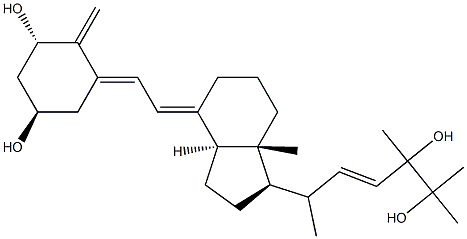 Structure of 1alpha, 24, 25-Trihydroxy VD2