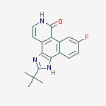 Structure of (3E)-4-(4-fluorophenyl)-1-(1H-imidazol-1-yl)-2-(pyridin-3-yl)but-3-en-2-ol