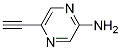 Structure of 5-ethynylpyrazin-2-aMine