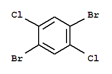 Structure of 1,4-dibromo-2,5-dichlorobenzene