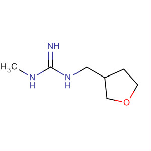 Guanidine, N-methyl-N'-[(tetrahydro-3-furanyl)methyl]-结构式