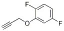 Structure of 1,4-difluoro-2-(prop-2-ynyloxy)benzene