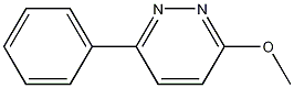 Structure of 3-methoxy-6-phenylpyridazine
