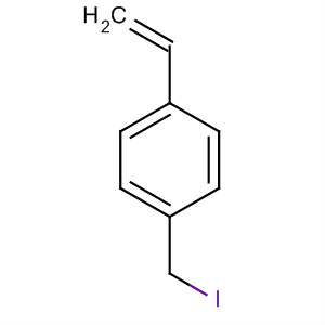 Structure of Benzene, 1-ethenyl-4-(iodomethyl)-