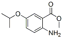 Structure of BENZOIC ACID 2-AMINO-5-(1-METHYLETHOXY)-,METHYL ESTER