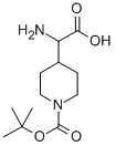 Structure of 1-BOC-4-(AMINOCARBOXYMETHYL)PIPERIDINE