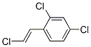 2,4-Dichloro-1-(2-chloroethenyl)benzene结构式