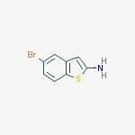 5-bromo-1-benzothiophen-2-amine结构式