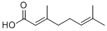 Structure of GERANIC ACID