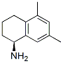 1-NAPHTHALENAMINE,1,2,3,4-TETRAHYDRO-5,7-DIMETHYL-,(1S)-结构式