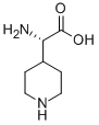 (S)-ALFA-AMINO-4-PIPERIDINE ACETIC ACID结构式