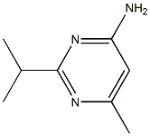 Structure of 4-Pyrimidinamine,6-methyl-2-(1-methylethyl)-