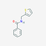 N-(thiophen-2-ylmethyl)benzamide结构式