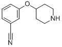 Structure of 3-(PIPERIDIN-4-YLOXY)BENZONITRILE