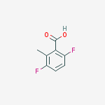 Structure of 3,6-DIFLUORO-2-METHYLBENZOIC ACID