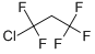 Structure of 1-CHLORO-1,1,3,3,3-PENTAFLUOROPROPANE
