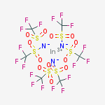 Structure of Indium(III) tris(trifluoromethanesulfonimide)