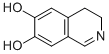 Structure of 6,7-DIHYDROXY-3,4-DIHYDROISOQUINOLINE