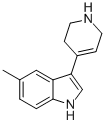 Structure of 5-METHYL-3-(1,2,3,6-TETRAHYDRO-PYRIDIN-4-YL)-1H-INDOLE