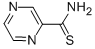 Structure of PYRAZINE-2-CARBOTHIOAMIDE