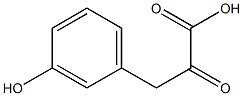 间羟基-2-羰基丙酸结构式