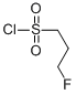 Structure of 3-Fluoro-1-propanesulfonyl chloride