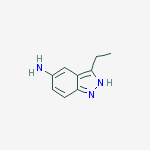 3-ethyl-1h-indazol-5-amine结构式
