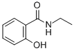 Structure of N-ethyl-2-hydroxybenzamide