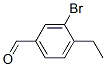Structure of 3-bromo-4-ethylbenzaldehyde